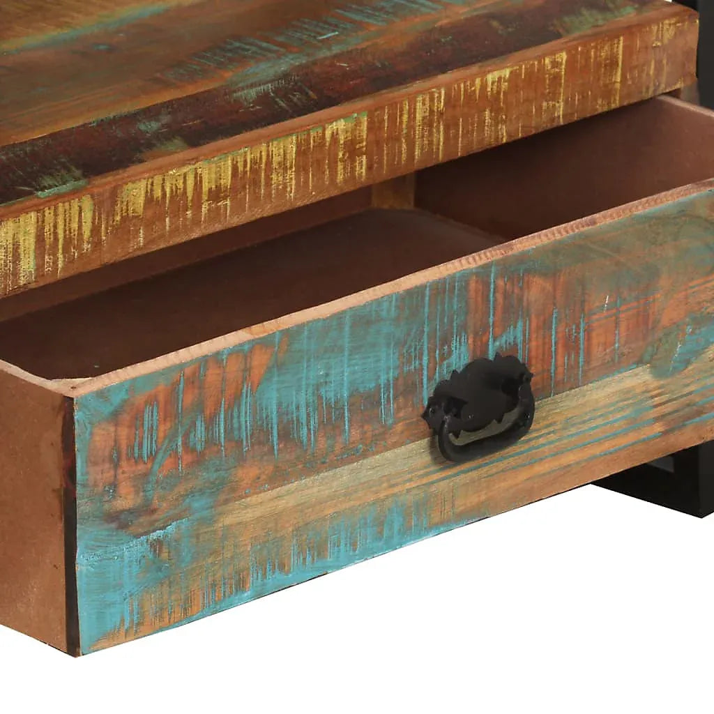 Berkfield TV Cabinet Solid Reclaimed Wood For Living Rooms-Furniture Kingdom